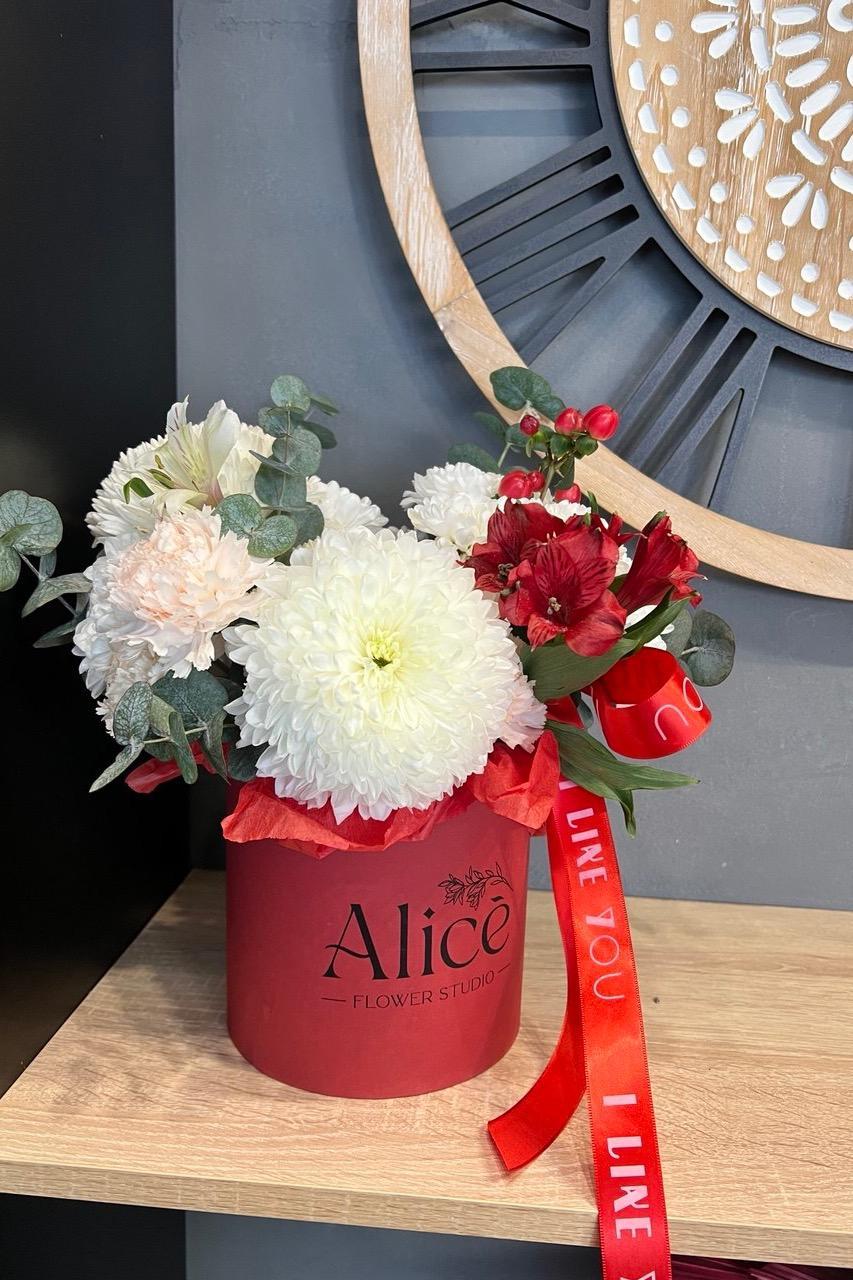 Белое облако  композиция