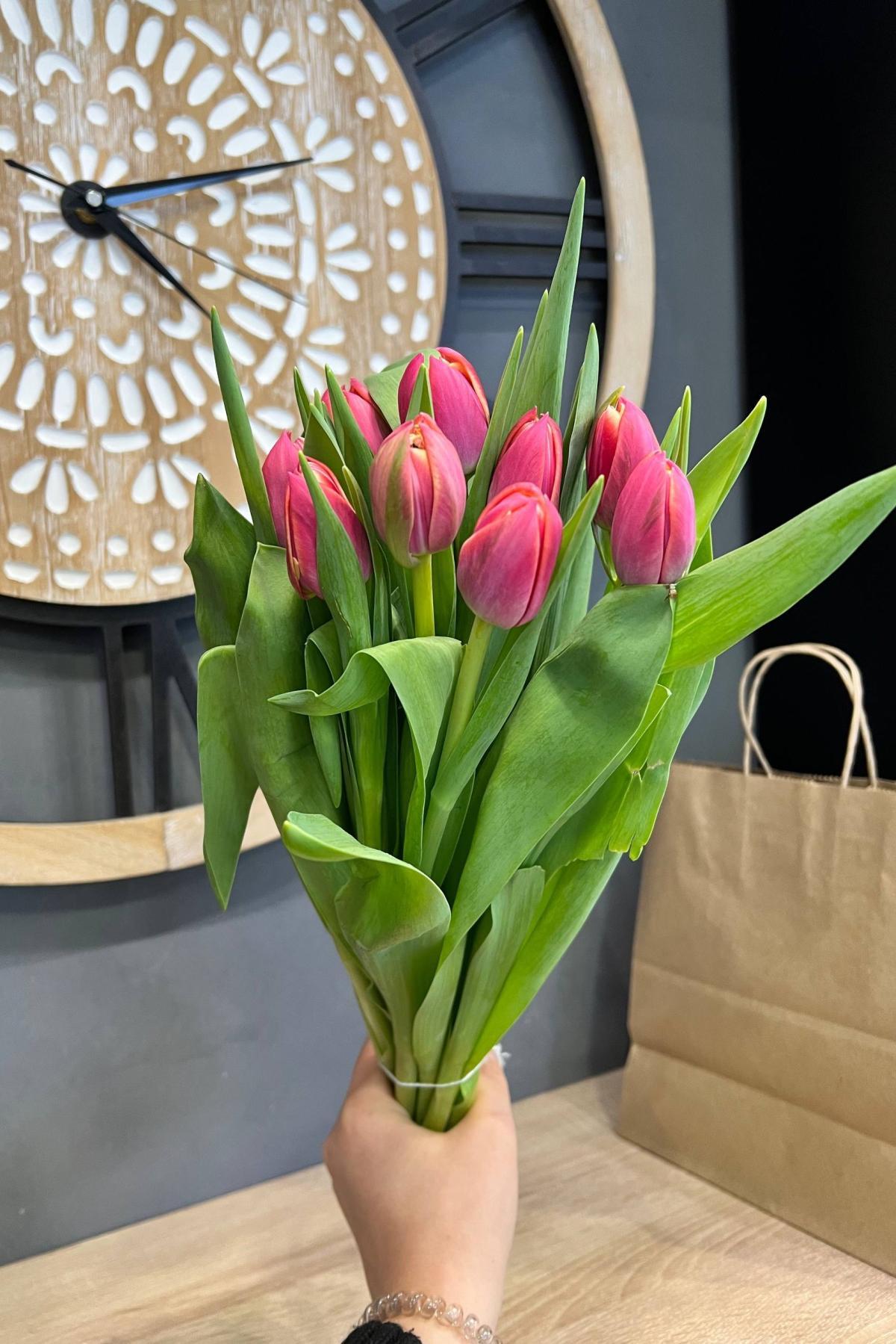 Тюльпан под ленту